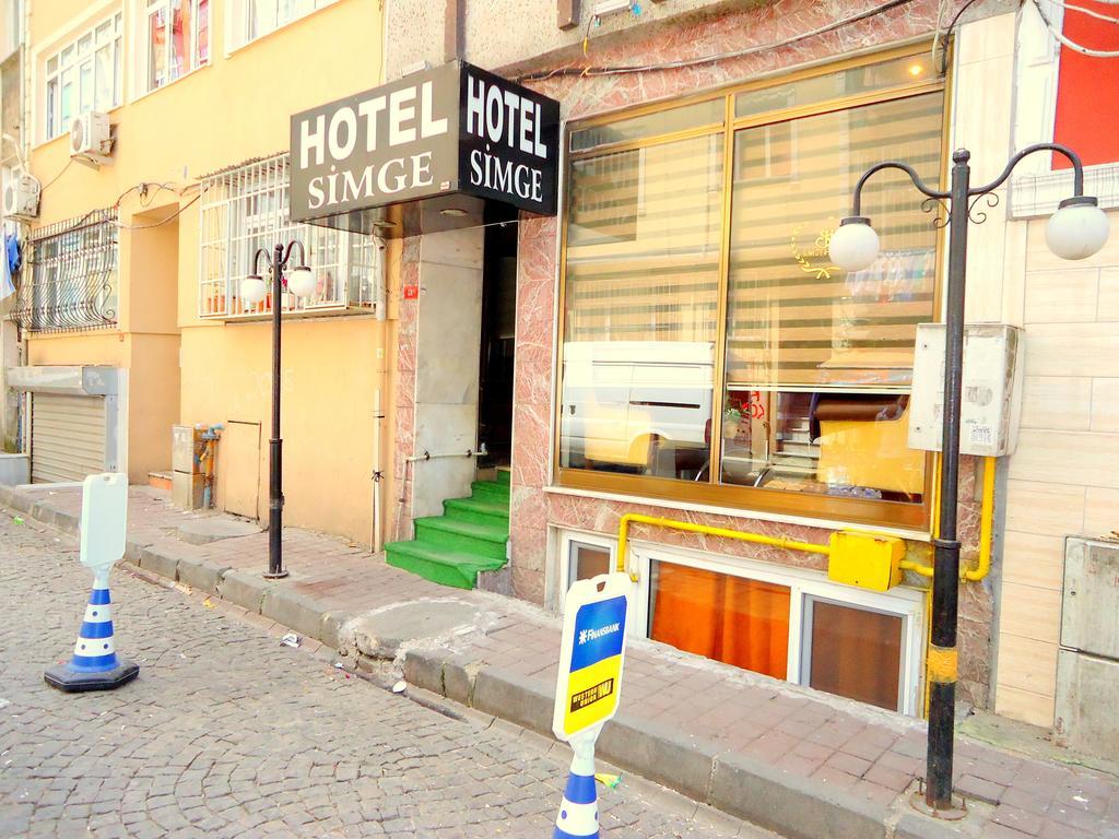 Simge Hotel Istambul Exterior foto